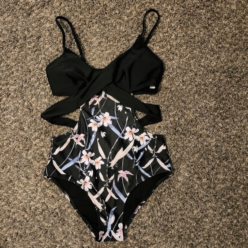 Wrap Cutout One Piece